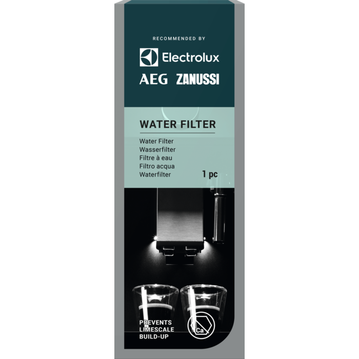 Waterfilter voor inbouw koffiemachine